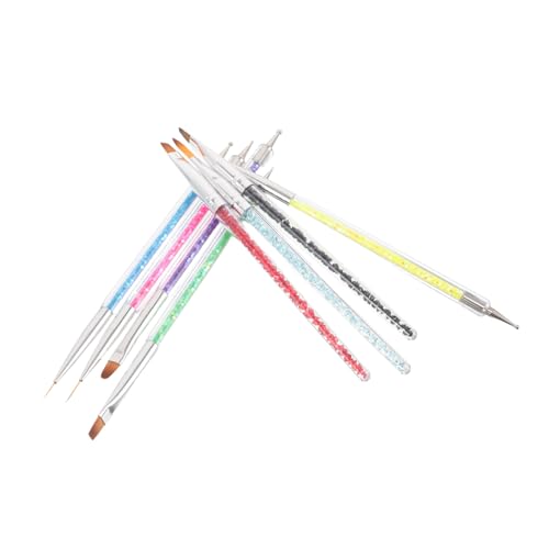 FONDOTIN 8個ダブルエンドの点描筆 アクリルネイル用 で精 な 描画と 果 実現