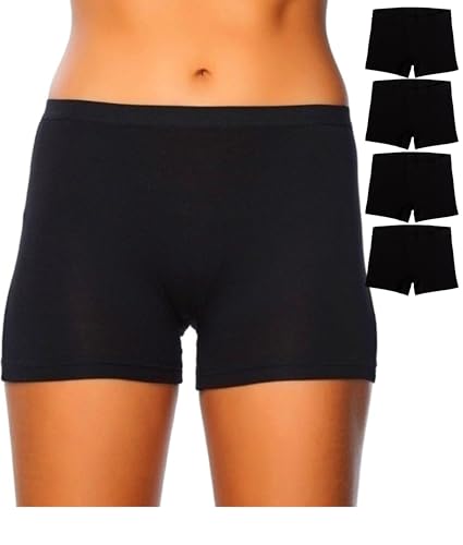 Image of EVARI Women's Cotton Boyshort Underwear Panties - Breathable Underwear for Women, Tagless Boxer Briefs, Seamless Boy Shorts