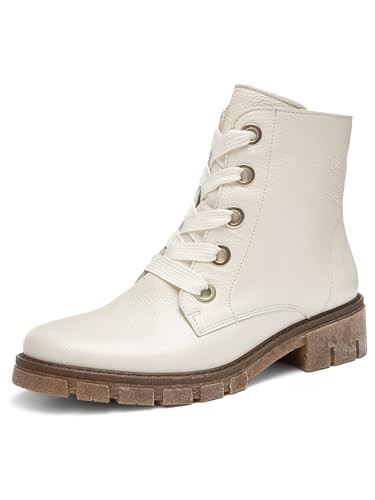 ARA Dover, Botas Cortas al Tobillo Mujer, Crema, 41 EU