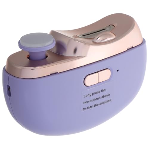Coupe-ongles électrique automatique avec lumière intégrée appareil manucure bébé et adulte