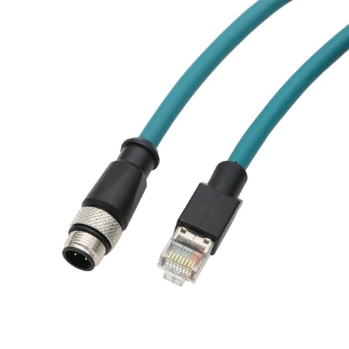 Câble réseau M12 RJ45 Cat5e pour connecter vos caméras de vision 7M