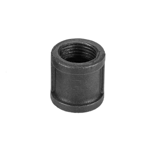 Malleable Iron Threaded Elbow - tubing Fittings for Furniture and Decor Applications(1/2'')