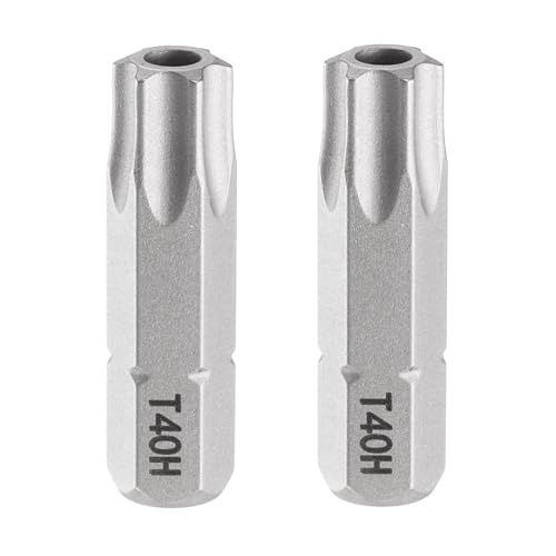 QUARKZMAN 2pcs T40H Embout de Tournevis Torx 1/4