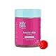 Jelly Pills mit 500 mg Hydrolysiertem Kollagen, Resveratrol, Hyaluronsäure, Coenzym Q10 & Vitamin C – 60 Erdbeergummies – Ohne Zuckerzusatz – Retinol-Effekt für straffe, elastische Haut
