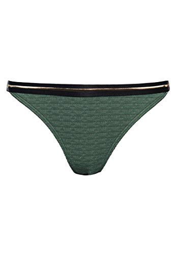 Superdry Damen Raffiniertes Sahara Bikinihöschen Capulet-Olivgrün 42