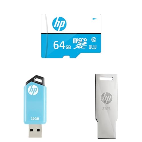 Image of HP 64GB MicroSD Memory Card SDXC mx310 Class 10, UHS-I, U1 Card, Upto 100MB /s R, 10 Y Warranty