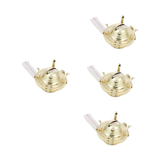 DOITOOL 4sets Kerosene Lamp Burner Wick Vintage Regulator and Replacement Accessory for Antique Oil Lamps Compatible Various Models