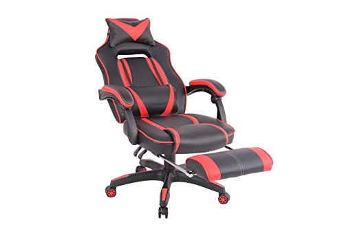 CLP Sedia Gaming Heat con Poggiapiedi in