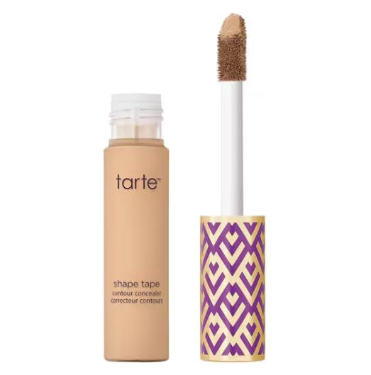 tarte ORIGINAL | Shape Tape™ - Corrector | contour concealer | double duty beauty | 10 ml | VEGANO | by BELLA | (34S MEDIUM SAND, 13.5 ml (Paquete de 1))