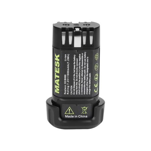 Atornillador Batería Dewalt 18V Xr Marca MATESK