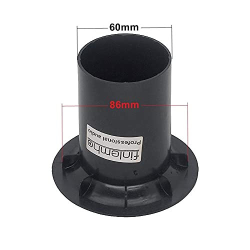 2PC Subwoofer Speaker Accessories Bass Tube Plastic Car Reflex Port for Woofer Karaoke Home Theater HiFi Professional Audio