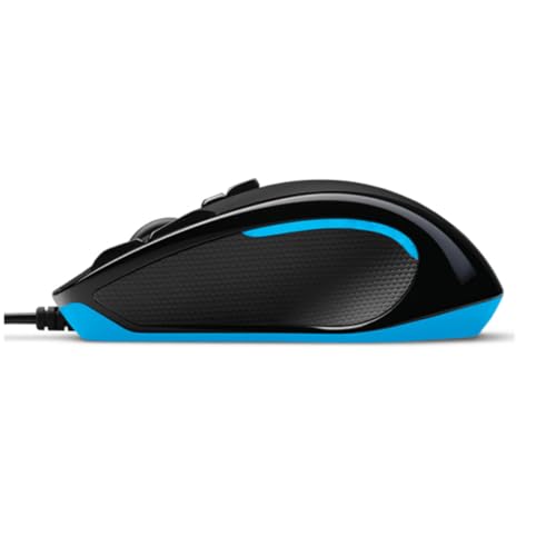 300s Mouse Gaming Ottico, 2.500 DPI, RGB, Design Leggero, 9 Pulsanti ? Programmabili, Memoria Integrata, Per Entrambe le Mani, Compatibile con PC/Mac/Laptop, Nero - Mouse gaming - Immagine 5