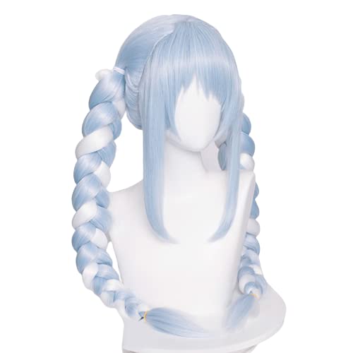 Pekora Cosplay Wig Braids Double Braided