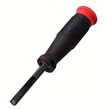 FACAIIO Rechtwinkliger Meißel Holzbearbeitung, 90 quadratisches Einsteckschneidewerkzeug, 8 mm und 12 mm Hartstahlmeißel mit ergonomischem Griff, Schnitzen und Rahmenherstellung