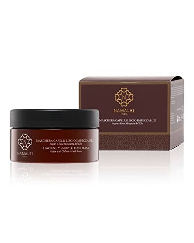 Maschera Capelli Liscio Impeccabile Argan e Rosa