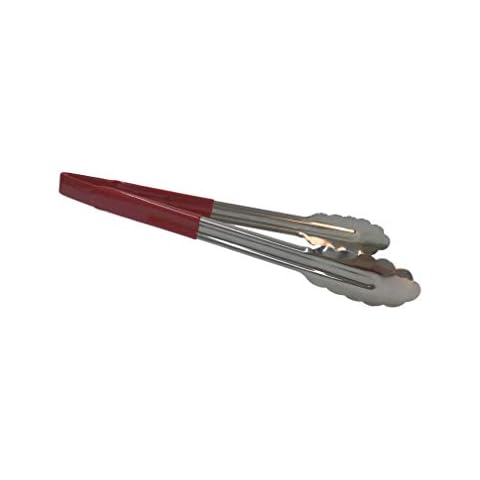 12-inch Colour Coded Stainless Steel Tongs Cover