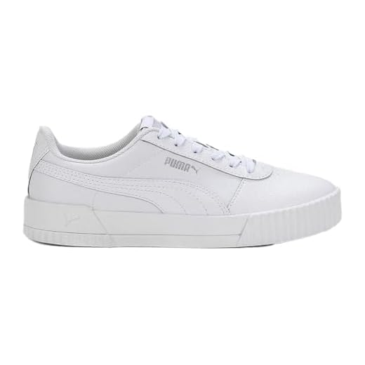 Tênis Puma Carina Feminino Adulto Casual Couro Sintético | Branco | 36