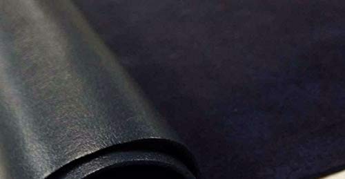 Reed Leather Hides - Cow Skins (8 Inches X 11 Inches, Black)