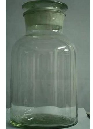 Bouteilles de réactif Gowe 20000 ml en verre blanc évasé grand récipient liquide