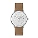 Produktbild JUNGHANS max Bill Herren-Armbanduhr Beige mit Saphirglas 41/4562.02