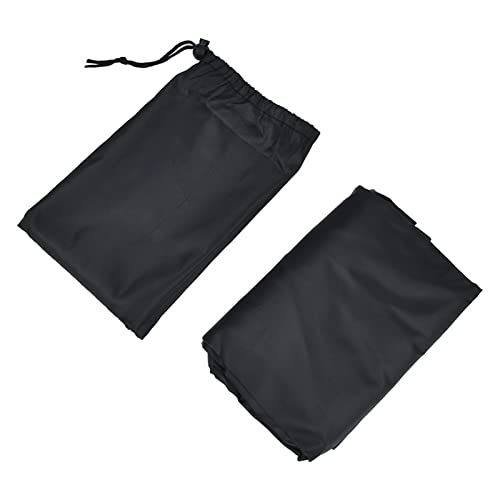 Para cubierta de estante de leña, protección solar a prueba de agua a prueba de polvo a prueba de polvo, para almacenamiento de leña al aire libre (Negro)