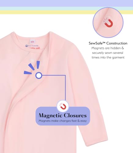 Image of Magnetic Me Modal Newborn Sleeper Gown & Hat Set | Silky Soft Modal Fabric Sleep Sack