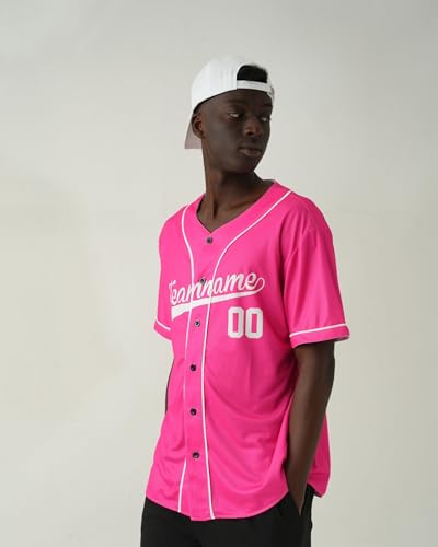 Camisetas personalizadas de béisbol para hombres, mujeres, niños y niñas - Agrega tu nombre, número y logo miniatura 2
