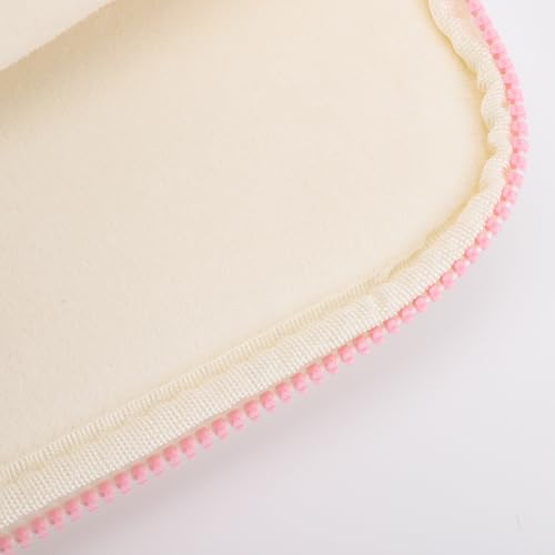 Funda acolchada para laptop Bow beige 15-15.6 pulg miniatura 6