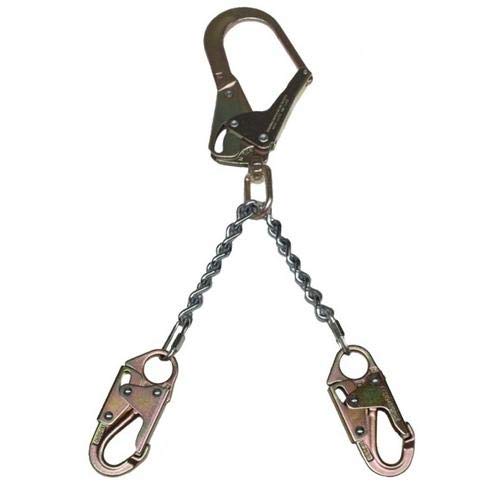 Safewaze FS061, 19" Forged Steel Swivel Rebar Chain Assembly, Pack of 3 pcs