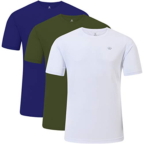Men's Workout Shirts Casual Shirts Quick Dry T-Shirts Moisture Wicking Athletic Shirts Activewear