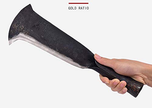 Solid Aim Tools Bill Hook- Brush Axe - Extra Thick Steel Blade