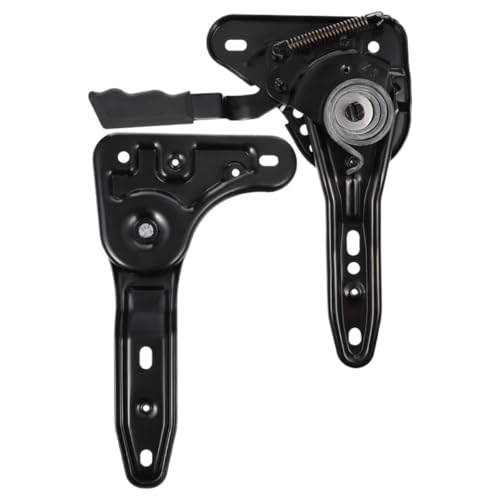 HOOWIFFY Ajustador de Ángulo para Silla de Juego y Oficina 155° Reclinable, Pieza de Repuesto para Sillón Giratorio con Mecanismo Regulador, Accesorio para Silla Ergonómica de Escritorio