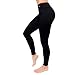 CompressionZ Damen-Kompressionshose – Lange Leggings/Tights zum Laufen, Yoga, Fitness Medium schwarz