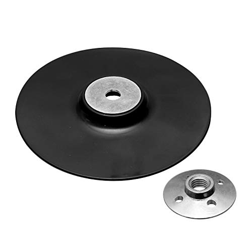 Ø 125 mm Schleifteller mit Flanschmutter M14 für Winkelschleifer Winkelschleifmaschine Druckluft-Schleifer Cover