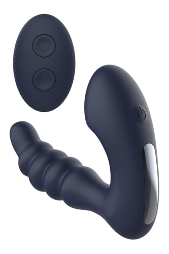 Dream Toys Startroopers Voyager Prostate Massager With Remote Blue 13,5 cm