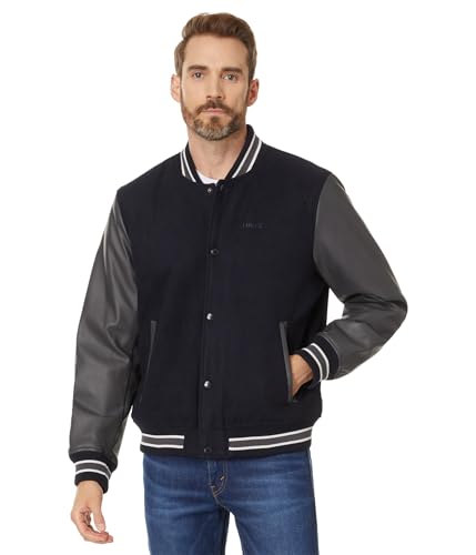 Levi's Men's Mixed Media Letterman Varsity Jacket