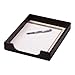 Rolodex® Wood Tones™ Letter-Size Tray, Black