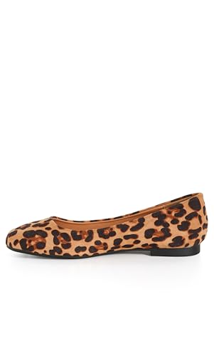 City Chic Women's Flat - Wide FIT Rae Ballet2