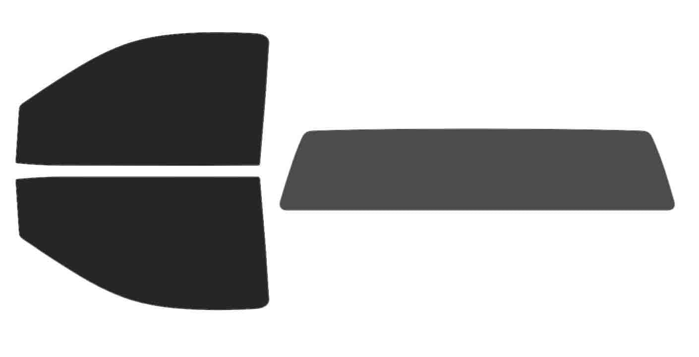 The Tint Effect Precut Window Tint Kit Compatible with GMC Sierra 2500 Regular Cab (2020-2026) 4th Generation (15% Front / 30% Rear - Solid Rear) Automotive Film
