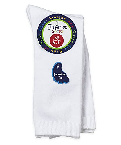 Jefferies Socks Baby Girls Boys Seamless Dress Knee High Socks 2 Pair Pack3