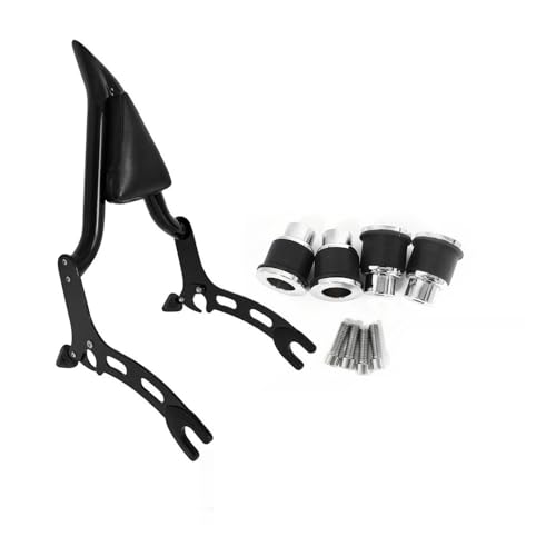 Dossier de coffre moto pour Dark Horse sissy bar avec bobines