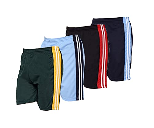 Image of Fort Worth Men's 4 Pack Gym Workout Shorts Quick Dry Bodybuilding Weightlifting Pants Training Running Jogger with Pockets