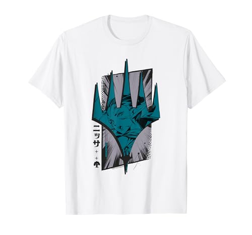 Magic: The Gathering Iconic Symbol Nissa Revane Manga Logo Camiseta