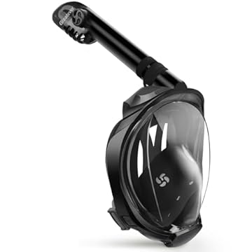 snorkel mask for beards