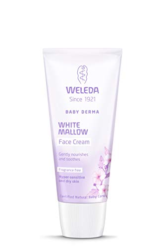 Weleda Baby Derma White Mallow Facial Cream, 50 ml, Packaging may vary