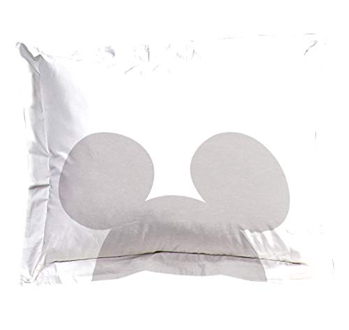 Image of Jay Franco Disney Mickey Mouse 90th Stripe Queen Bed Set, White