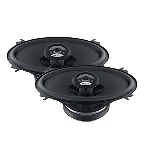 Hertz DCX 460.3 - Juego de Altavoces Coaxiales 2Way Serie Dieci de 4x6 80W