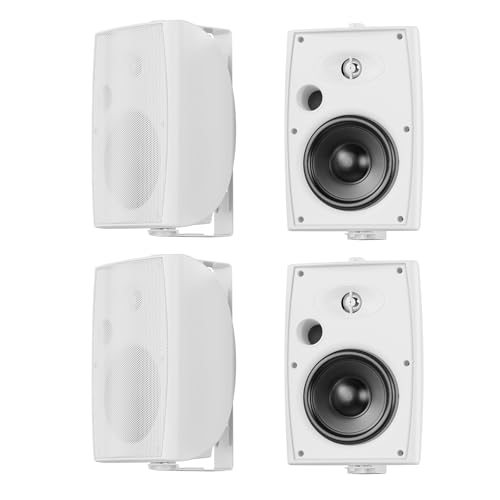 6.5 Inch Max 800W Outdoor Bluetooth Speakers Waterproof Wired with Multifunctional Amplifier Wall...
