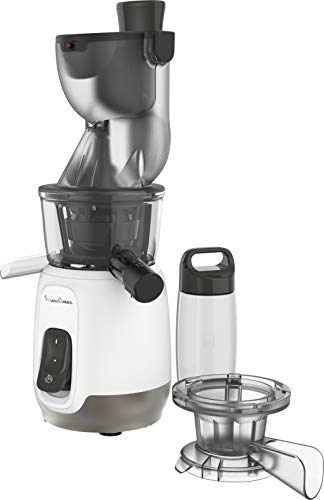 Extractor de jugo frío con goulotte de 85 mm y botella para llevar de 600 ML 3