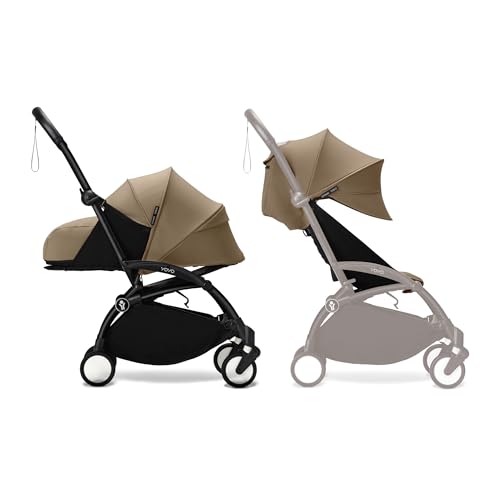 Stokke(ストッケ)【公式】【セット商品】【パリ発】【カスタマイズ可能】新生児~22㎏ YOYO3(ヨーヨー) ベビーカー ブラックフレーム/ニューボーンパック & 6+ カラーパック トフィー ファッション カスタマイズ 瞬時に開閉・肩掛け・コンパクト収納 A型 B型 スターターセット